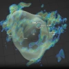 Schematic showing the location of the Eos molecular cloud relative to the solar system. 